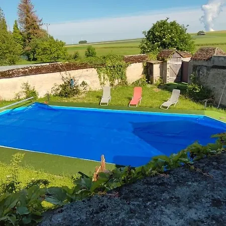 Manoir Des Templiers Xii Siecle בית נופש *